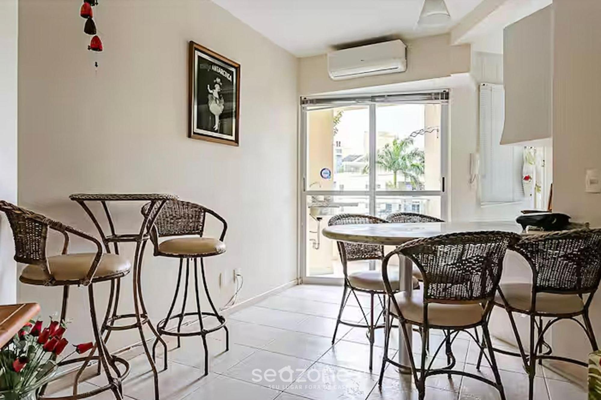 Apto Lindo E Aconchegante Centrinho Jurere Rgp208 Florianópolis Eksteriør billede